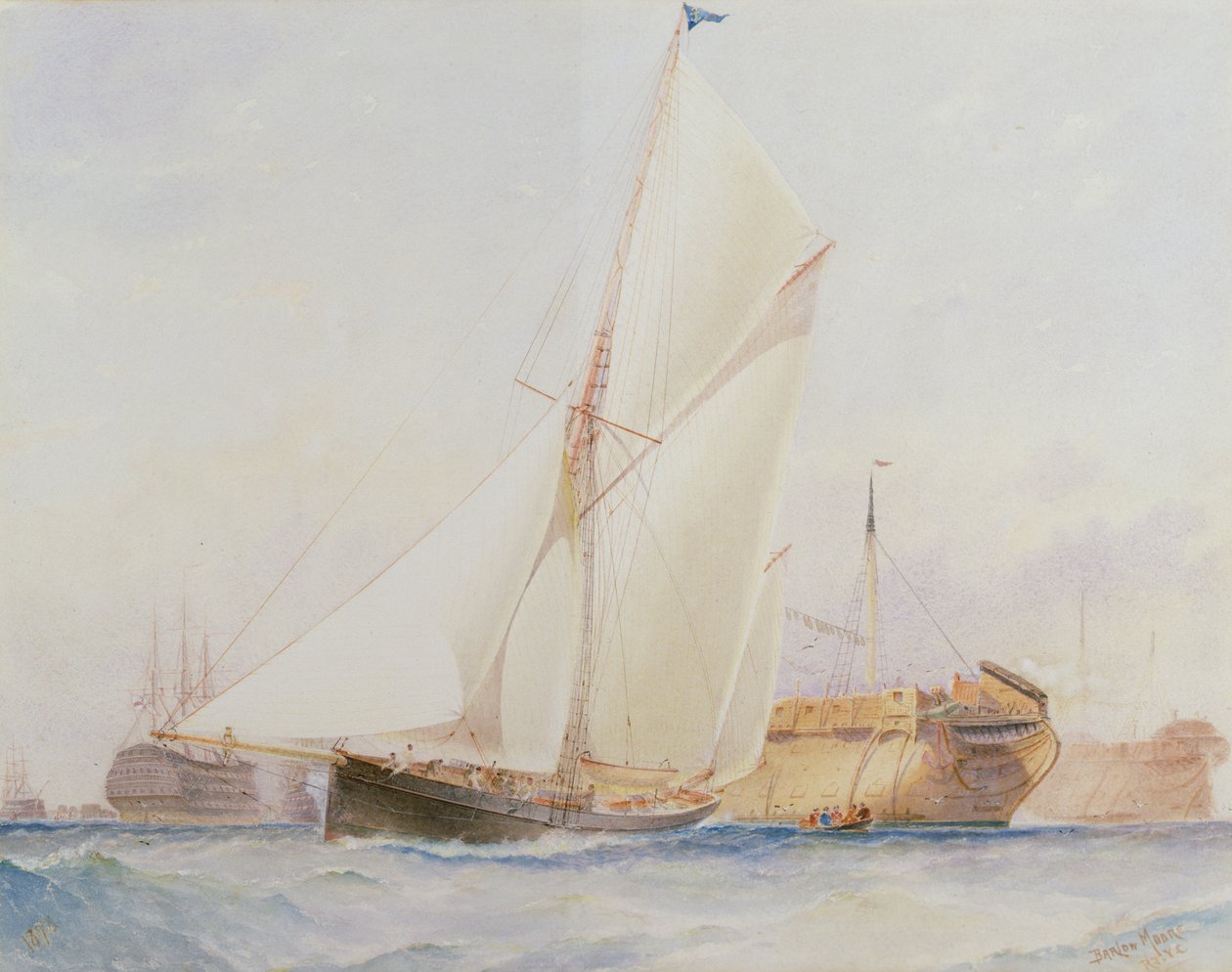 Segelyacht DIONE, Plymouth von Barlow Moore