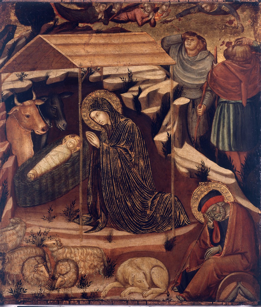 Anbetung der Hirten von Barnaba da Modena