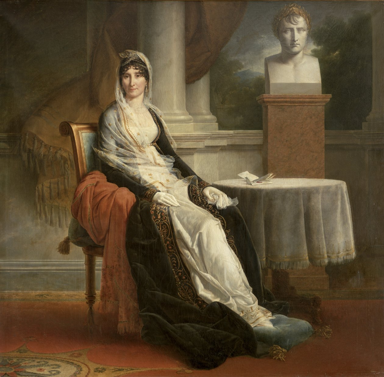 Marie-Laetitia Ramolino (1750-1836) 1803 von Baron François Pascal Simon Gérard