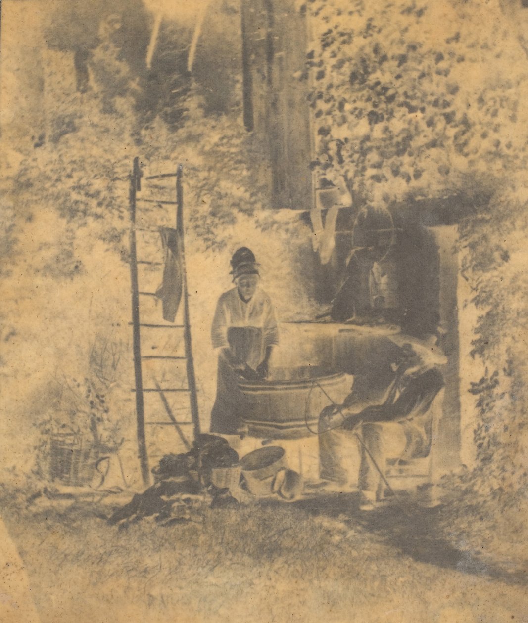 Die Wäscherei von Baron Louis Adolphe Humbert De Molard