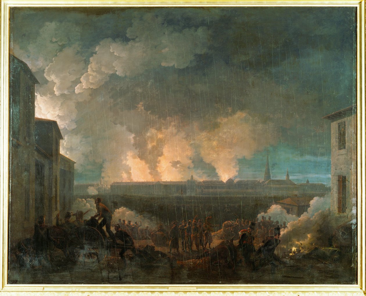 Bombardierung von Wien von Baron Louis Albert Bacler d
