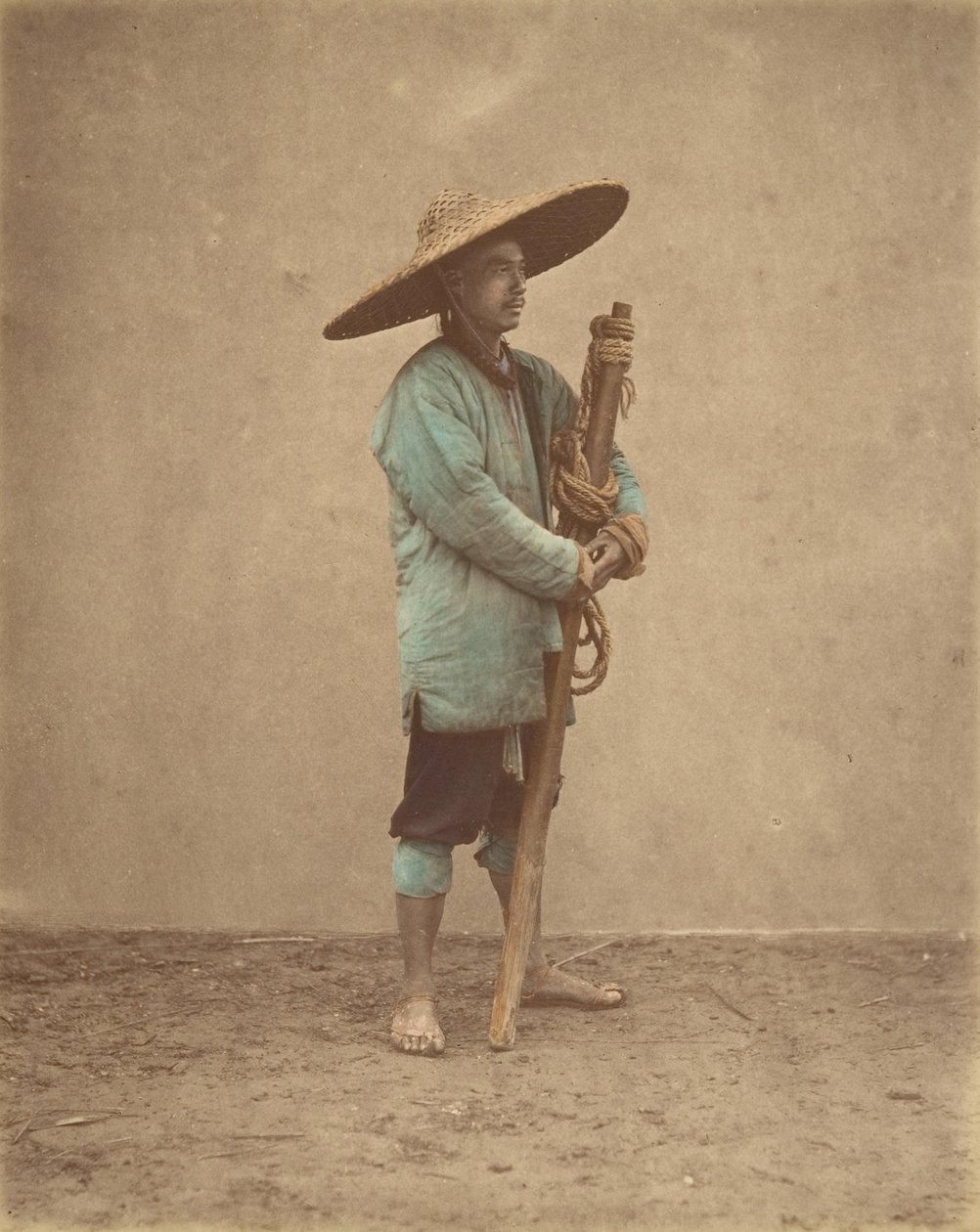 [Chinesischer Mann mit Hut], 1870er Jahre von Baron Raimund von Stillfried