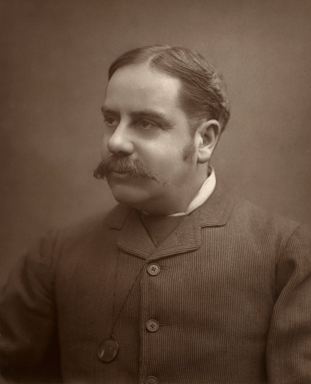 Alfred E Watson, britischer Theaterkritiker von Barraud