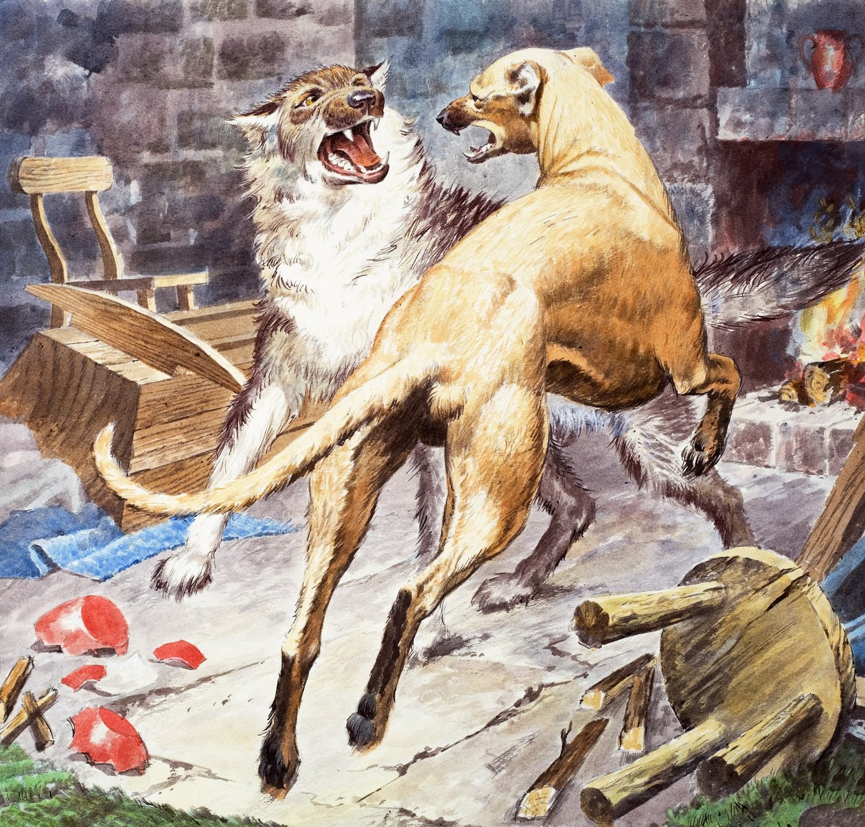 Tapferer Gelert von Barrie Linklater