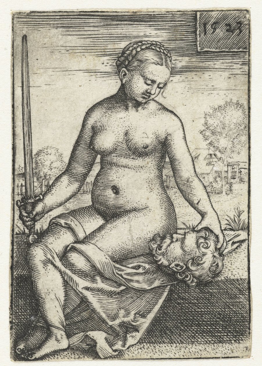 Judith mit dem Kopf von Holofernes und Schwert von Barthel Beham