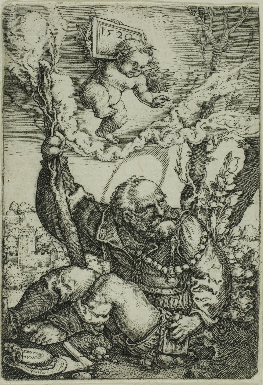 Heiliger Christophorus von Barthel Beham