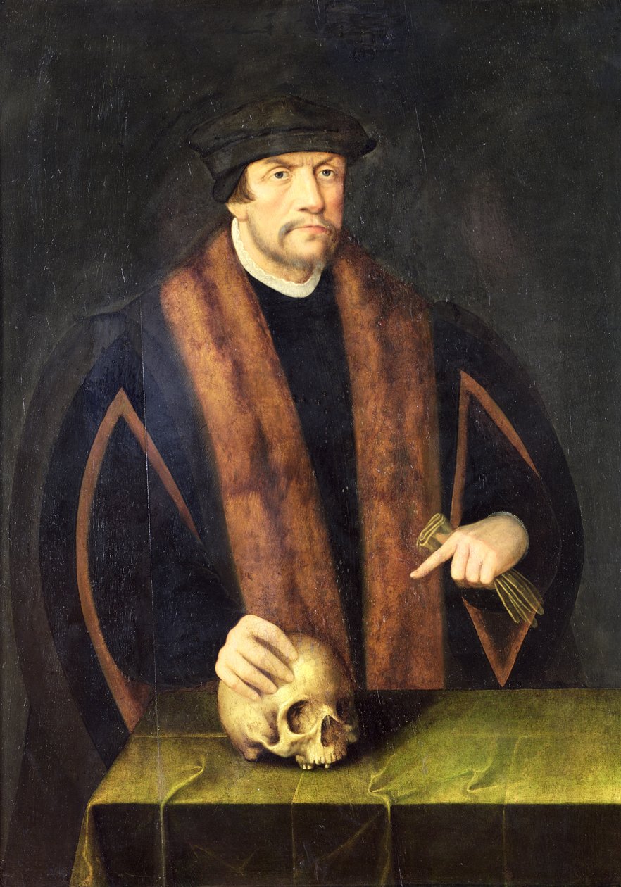 Porträt eines Mannes, ca. 1550 von Bartholomaeus Bruyn