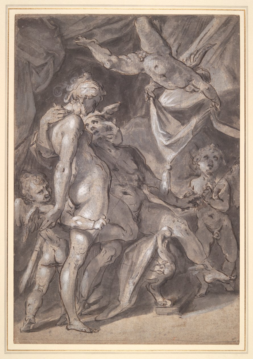 Venus und Merkur von Bartholomaeus Spranger