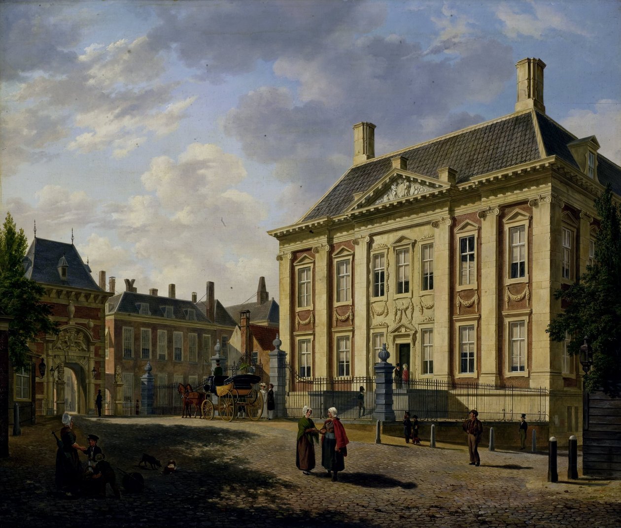 Das Mauritshuis in Den Haag von Bartholomeus Johannes van Hove