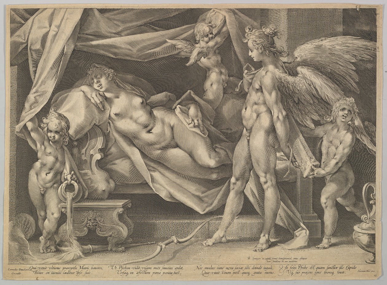 Cupid & Psyche, ca. 1631 von Bartholomeus Spranger