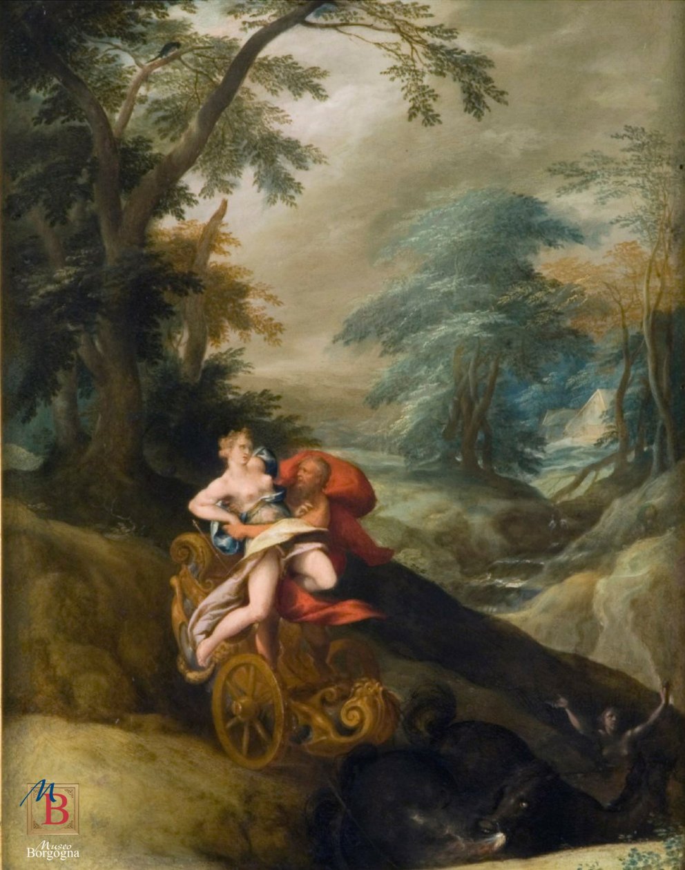 Die Entführung der Persephone von Bartholomeus Spranger