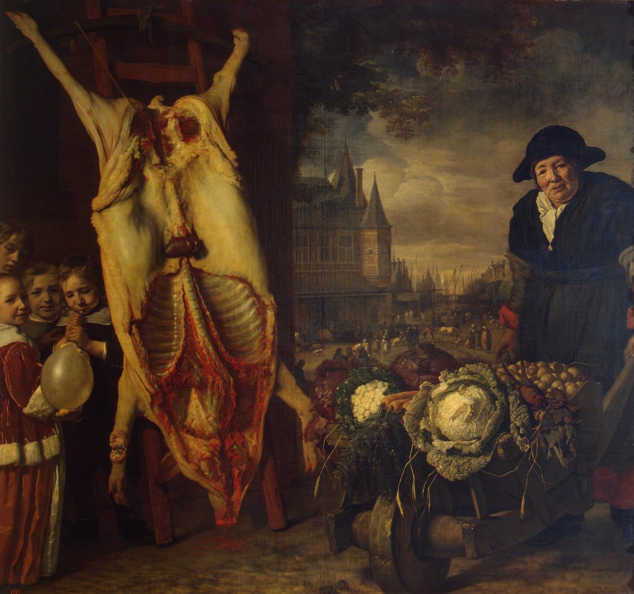 Der Nieuwmarkt in Amsterdam von Bartholomeus van der Helst
