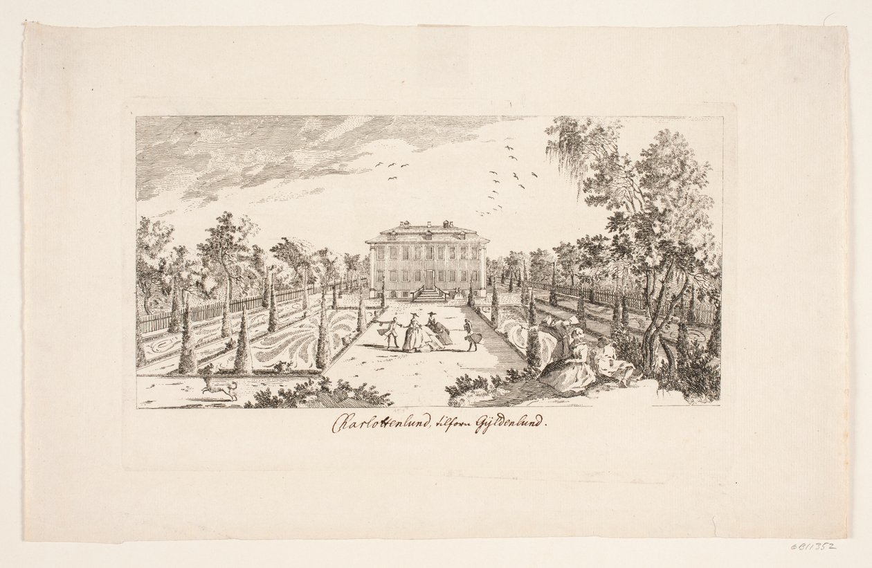 Charlottenlund früher Gyldenlund von Bartholomæus Roque