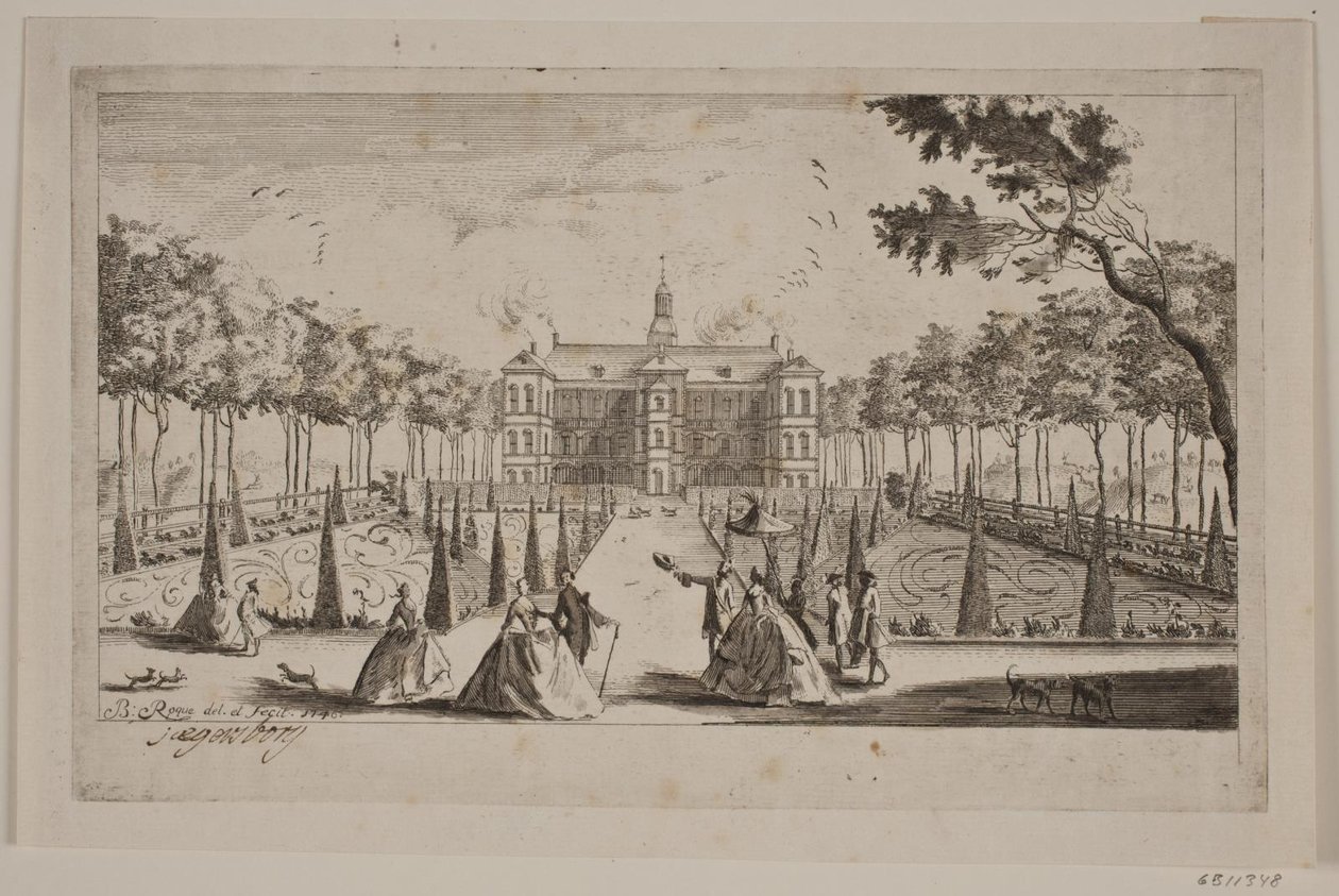 Jægersborg Schloss von Bartholomæus Roque