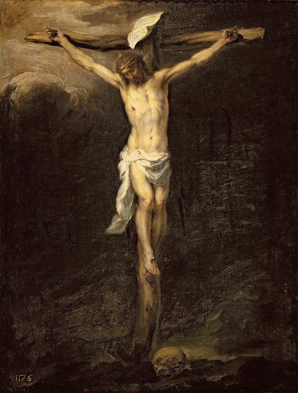 Christus am Kreuz, 1672 von Bartolomé Esteban Murillo