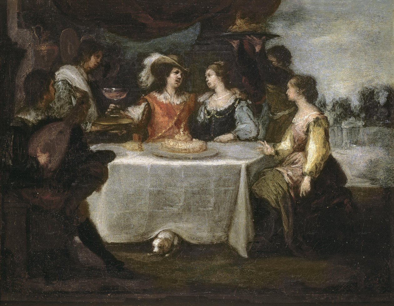 Die Verschwendung des verlorenen Sohnes von Bartolomé Esteban Murillo