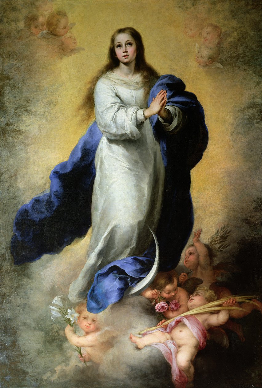 Die Unbefleckte Empfängnis, 1660-65 von Bartolomé Esteban Murillo