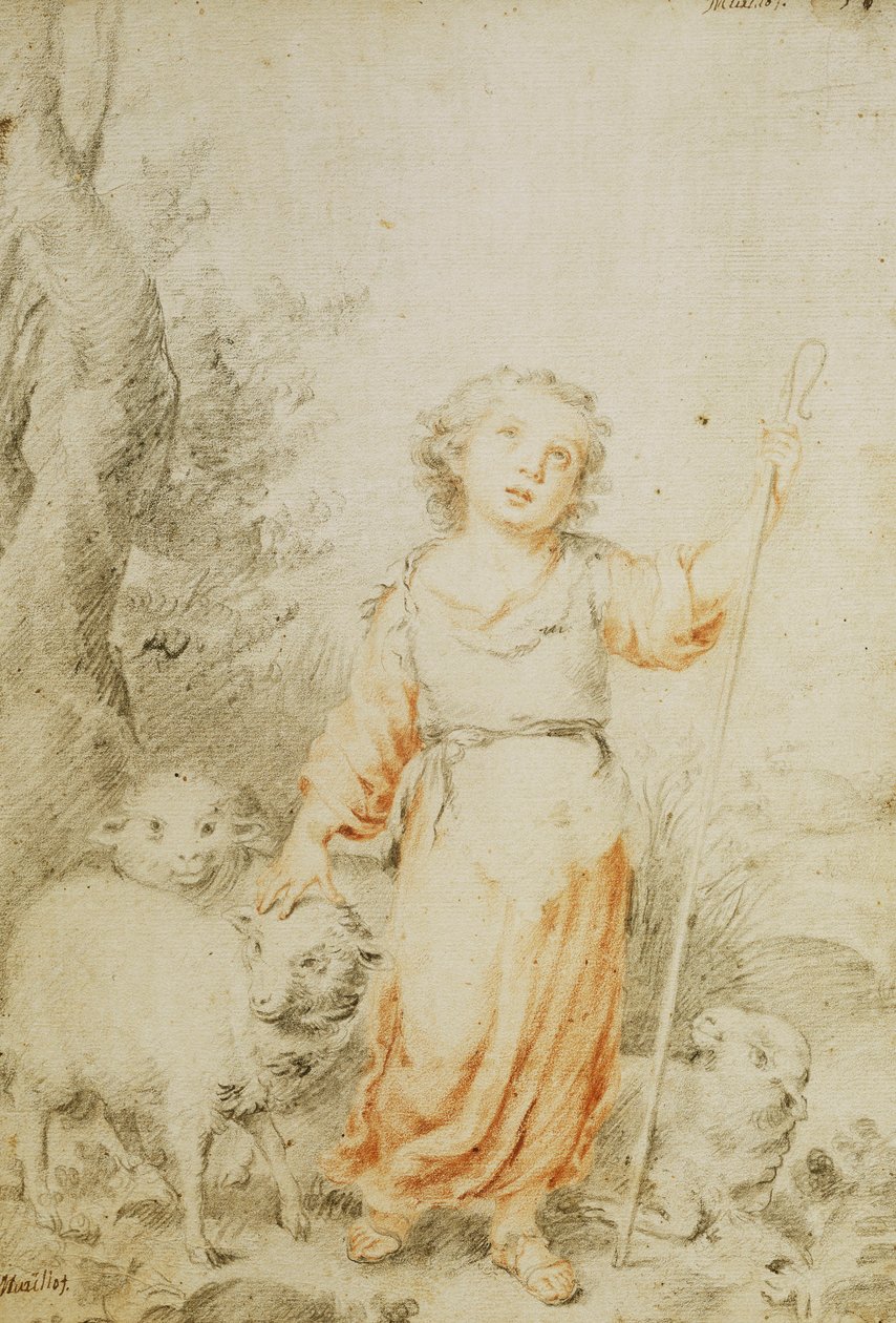 Der gute Hirte von Bartolomé Esteban Murillo
