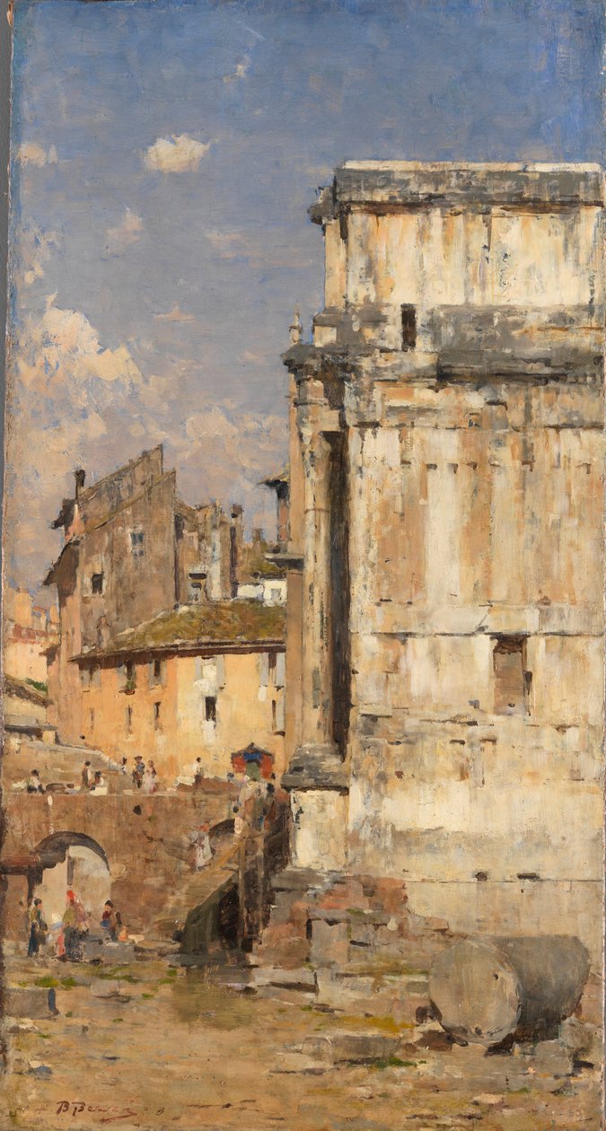 Bogen des Septimius Severus von Bartolomeo Bezzi