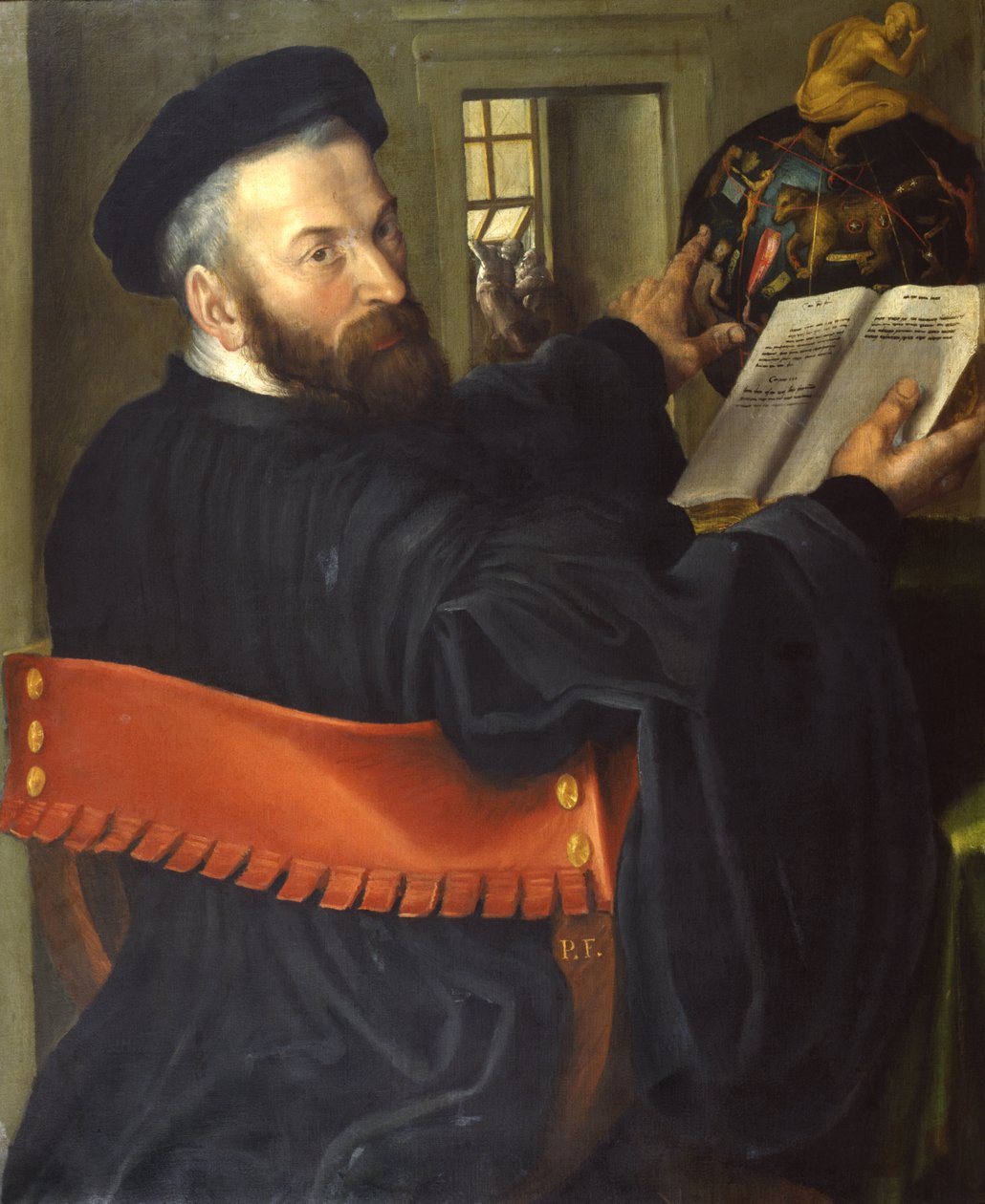Der Astrologe, 1550 von Bartolomeo Passarotti