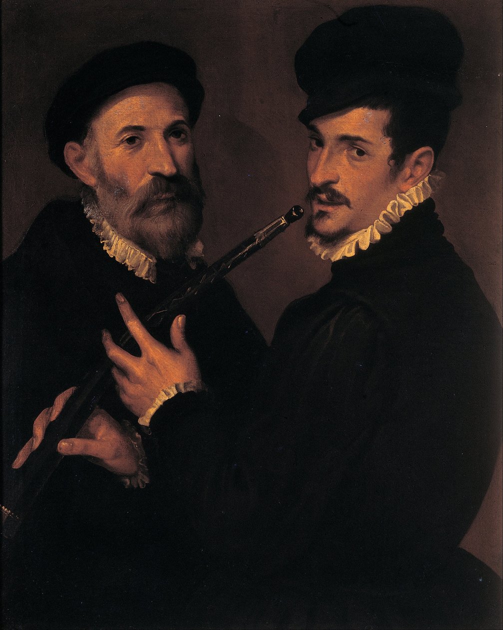 Doppelporträt von Musikern von Bartolomeo Passarotti
