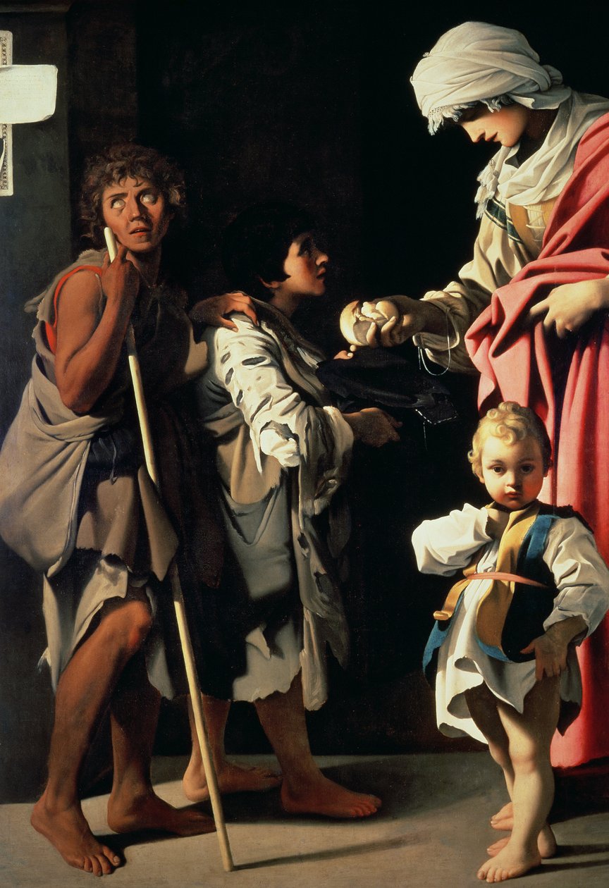Nächstenliebe, ca. 1611 von Bartolomeo Schedoni
