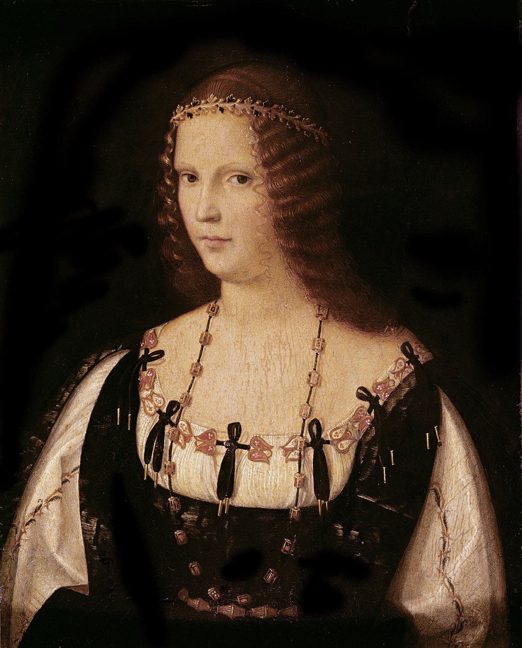 Porträt einer Dame von Bartolomeo Veneto