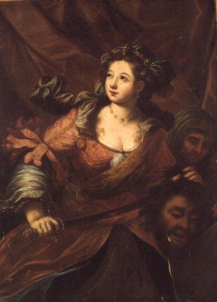 Judith verlässt das Zelt von Holofernes von Bartolomeo (attr. to) Biscaino