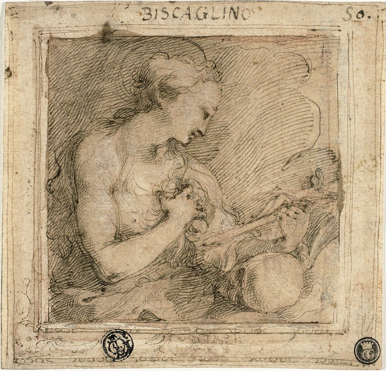 Maria Magdalena von Bartolomeo Biscaino