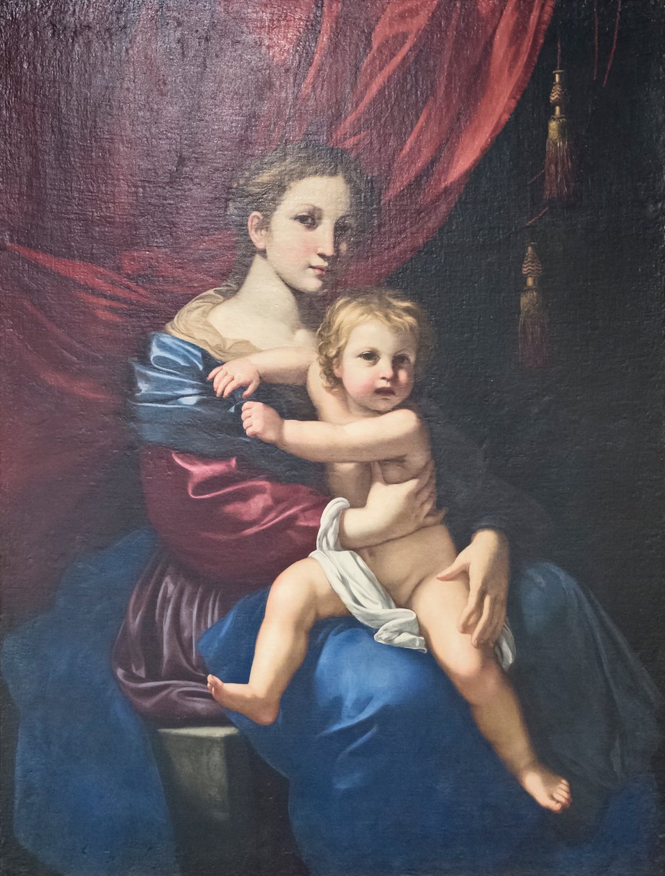 Madonna mit Kind von Bartolomeo Cavarozzi