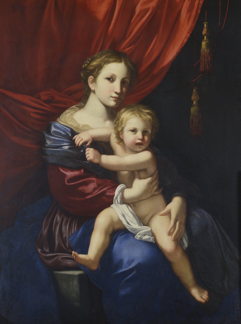 Madonna mit Kind von Bartolomeo Cavarozzi