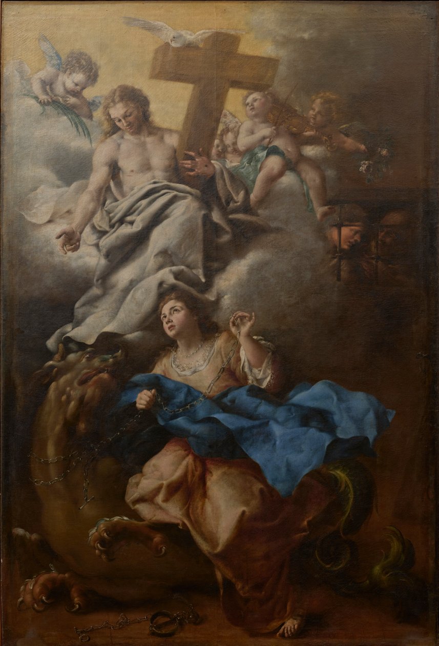 Vision der Heiligen Margareta von Bartolomeo Guidobono