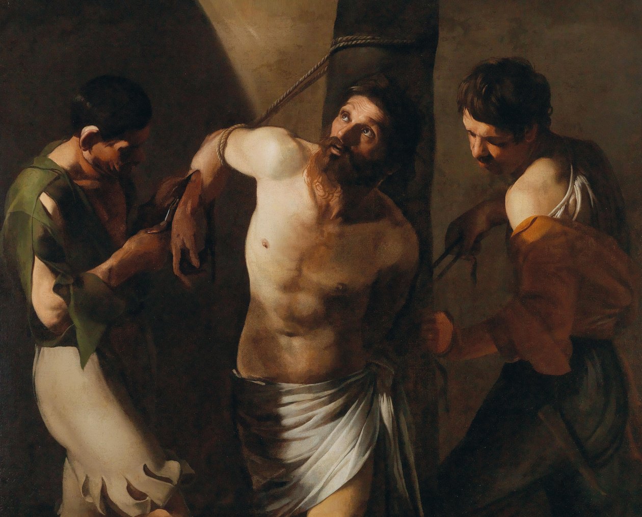 Das Martyrium des Heiligen Bartholomäus von Bartolomeo Manfredi