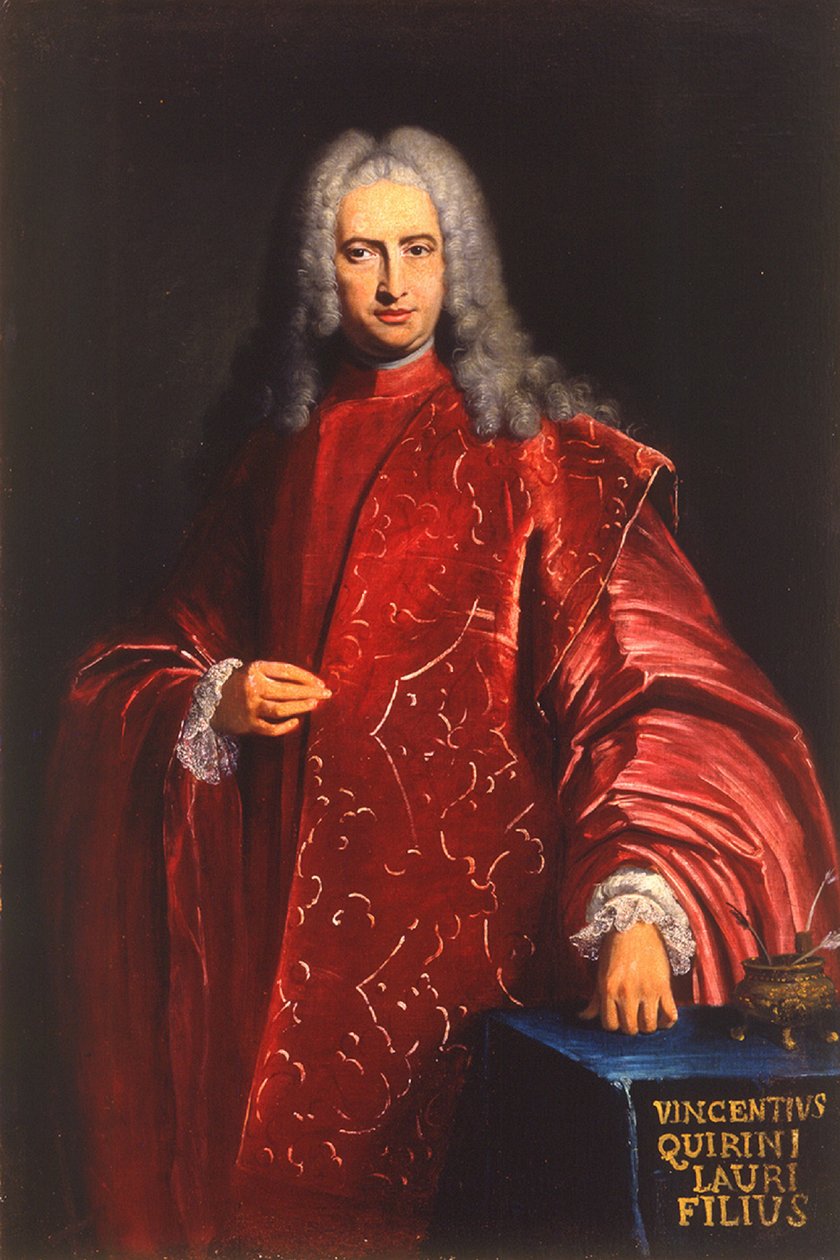Porträt des Dogen Vincenzo Querini von Bartolomeo Nazari