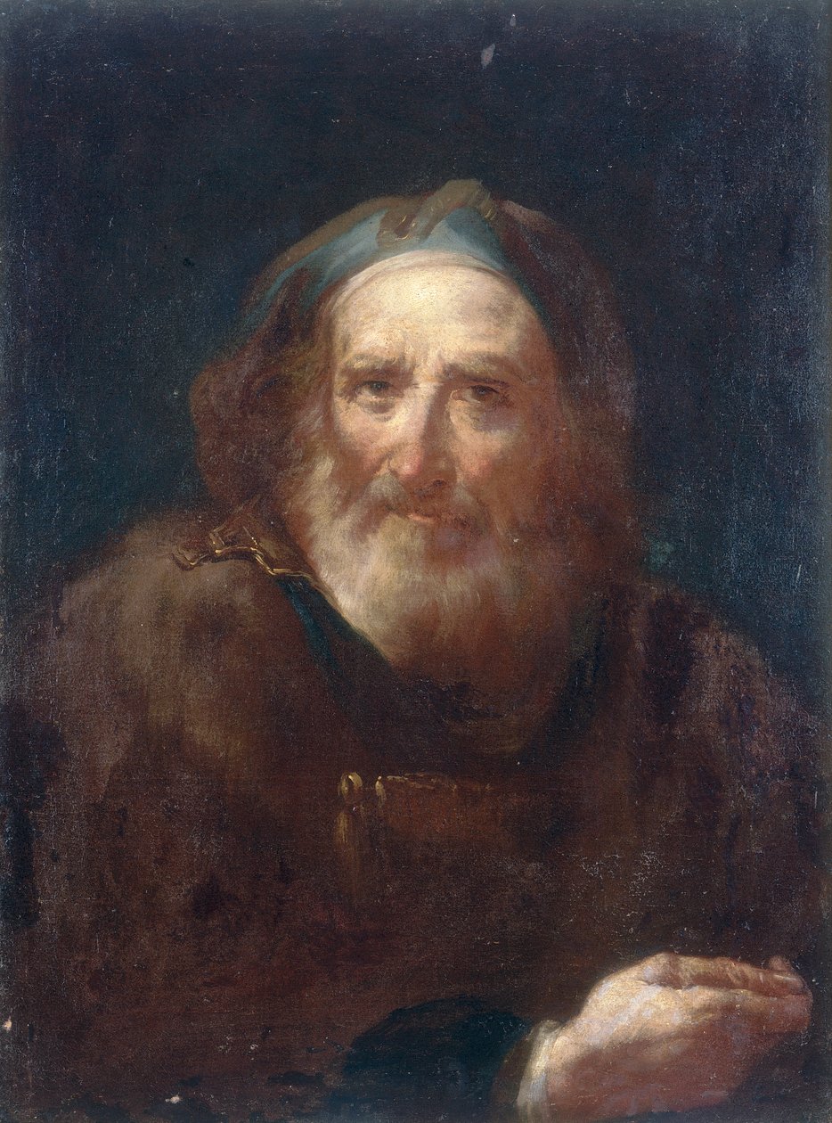Porträt eines alten Mannes von Bartolomeo Nazzari