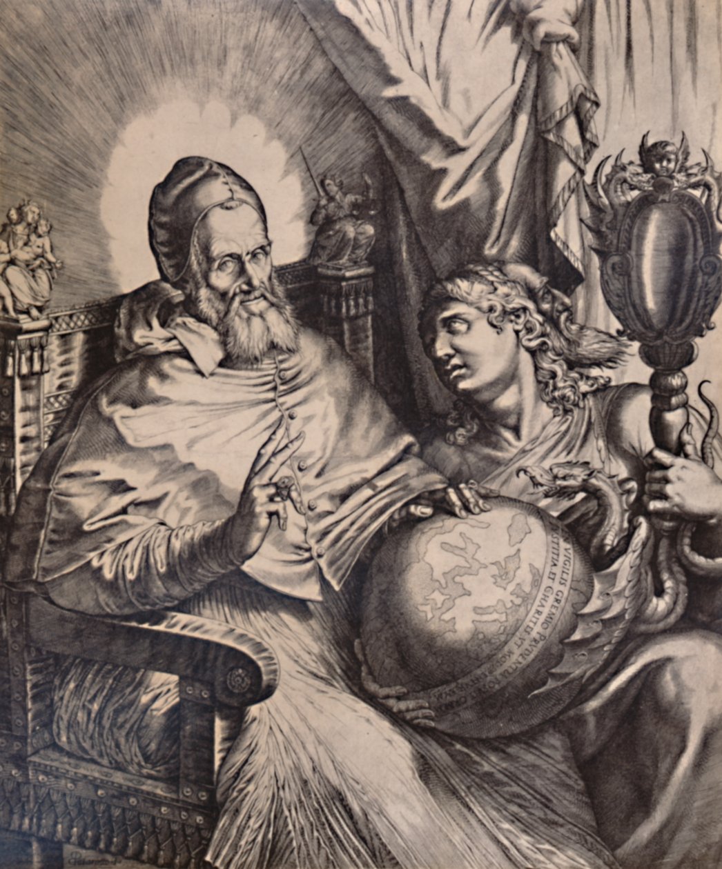 Papst Gregor XIII., 16. Jahrhundert von Bartolomeo Passarotti