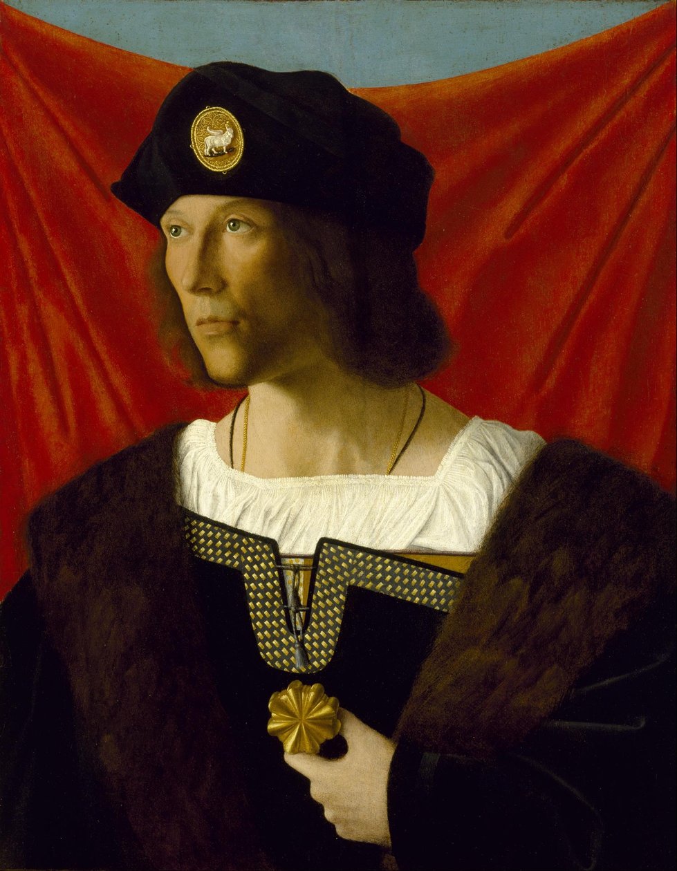 Porträt eines Gentlemans von Bartolomeo Veneto
