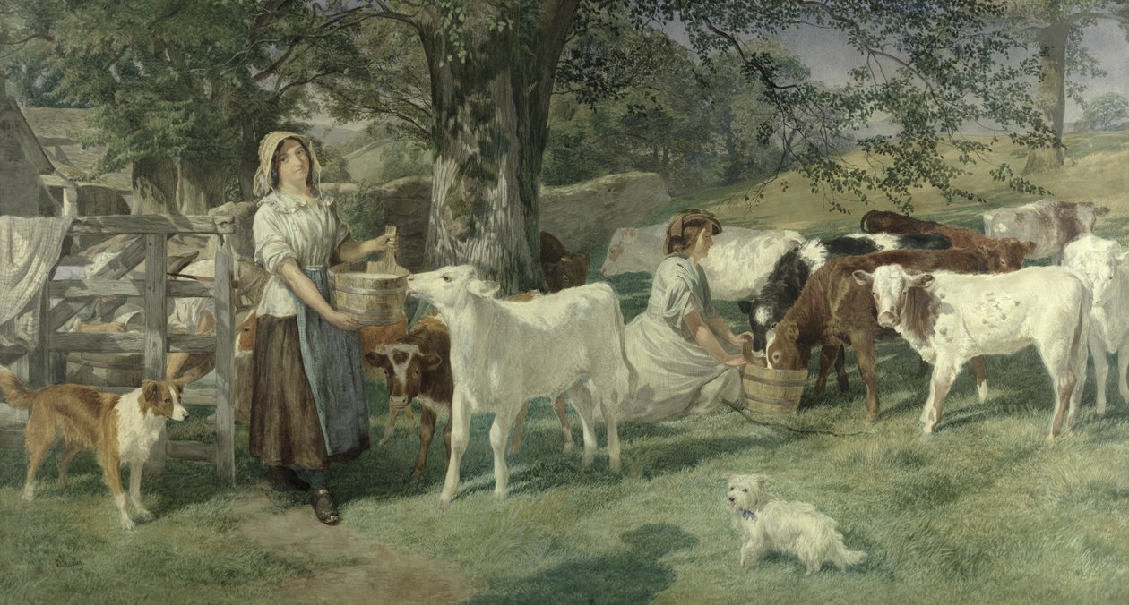 Melkerinnen von Basil Bradley