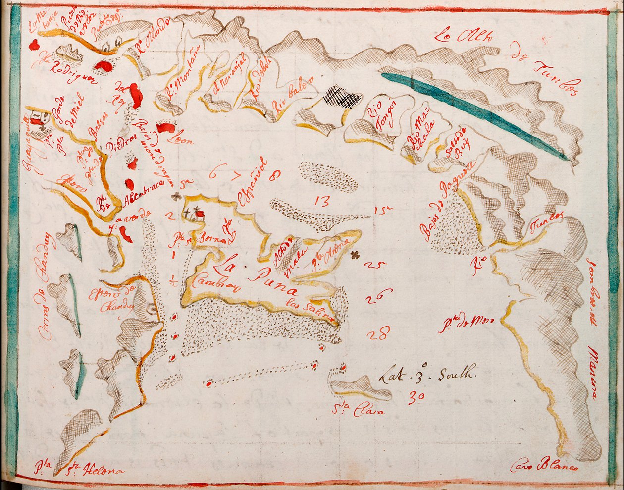 Guayaquil von Basil Ringrose