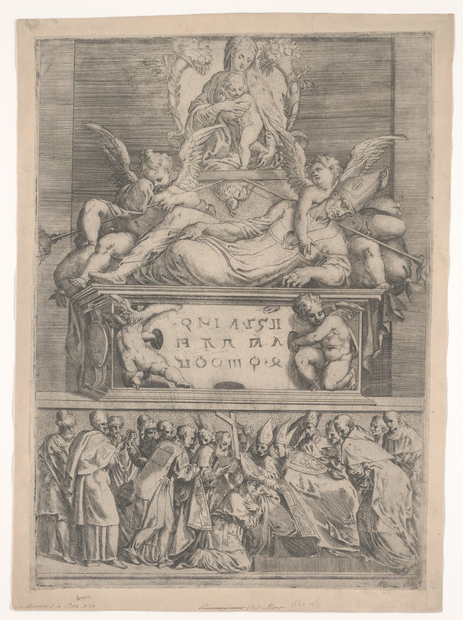 Das Grab eines Bischofs von Battista dell
