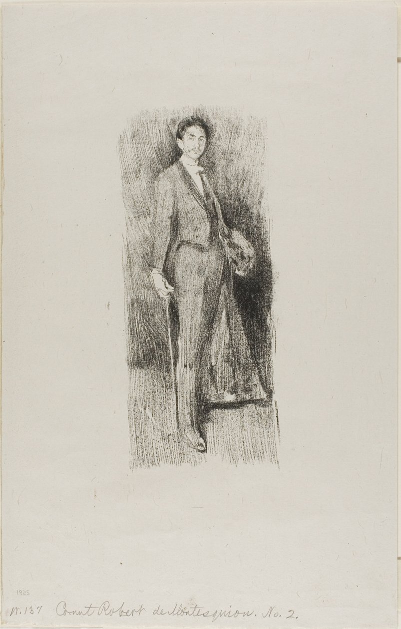 Graf Robert de Montesquiou von Beatrix Godwin Whistler