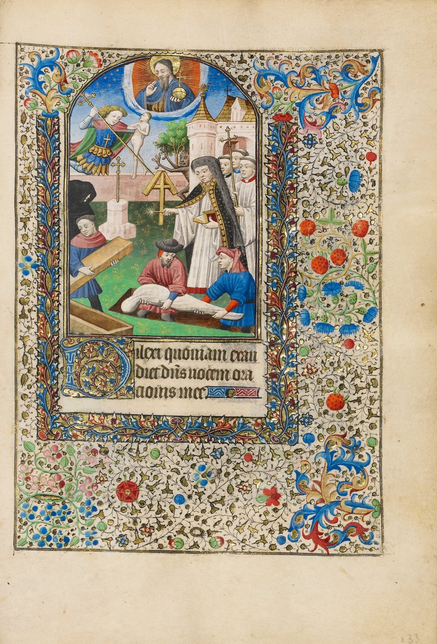 Ein Begräbnis von Bedford Master