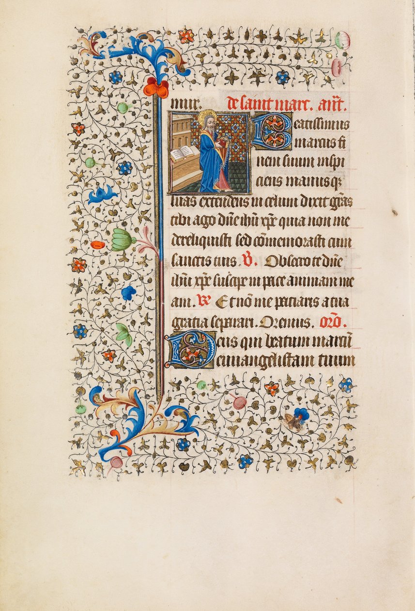 Der heilige Markus von Bedford Master