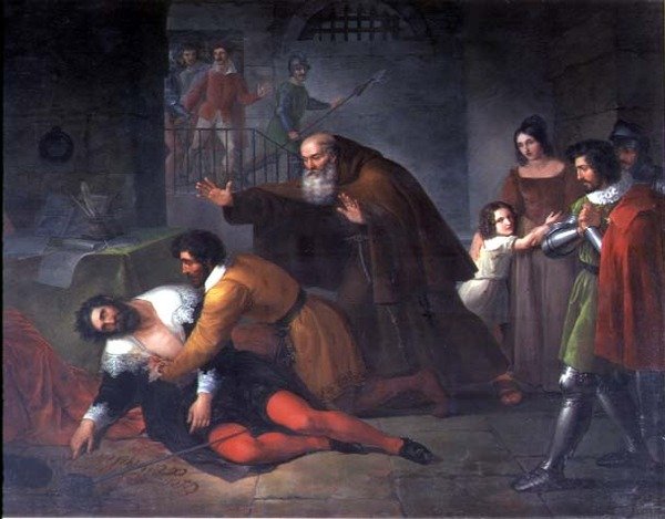 Der Tod von Filippo Strozzi von Benedetto Servolini