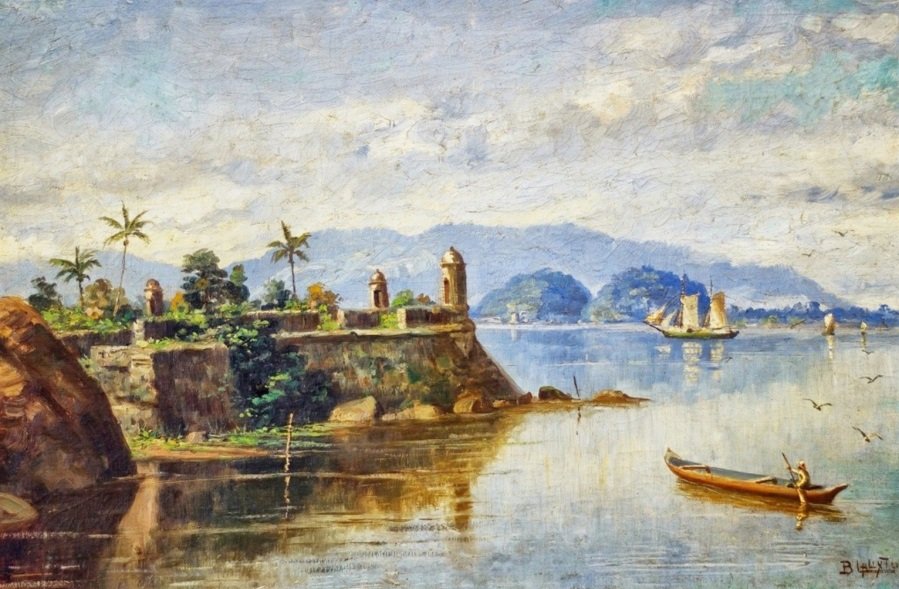 Forte do Itapema und Outeirinhos von Benedito Calixto