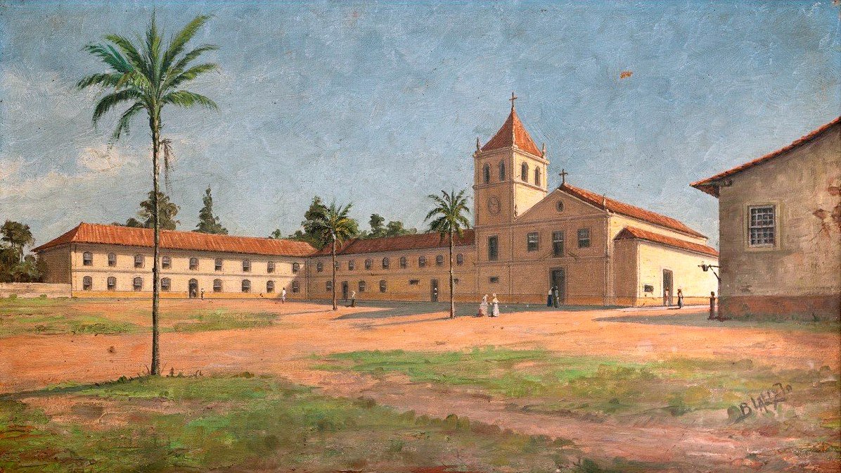 Patio do Colegio von Benedito Calixto