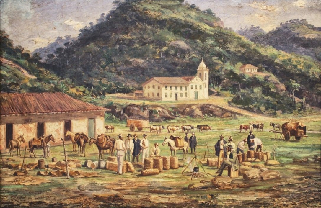 Rancho Grande dos Tropeiros von Benedito Calixto