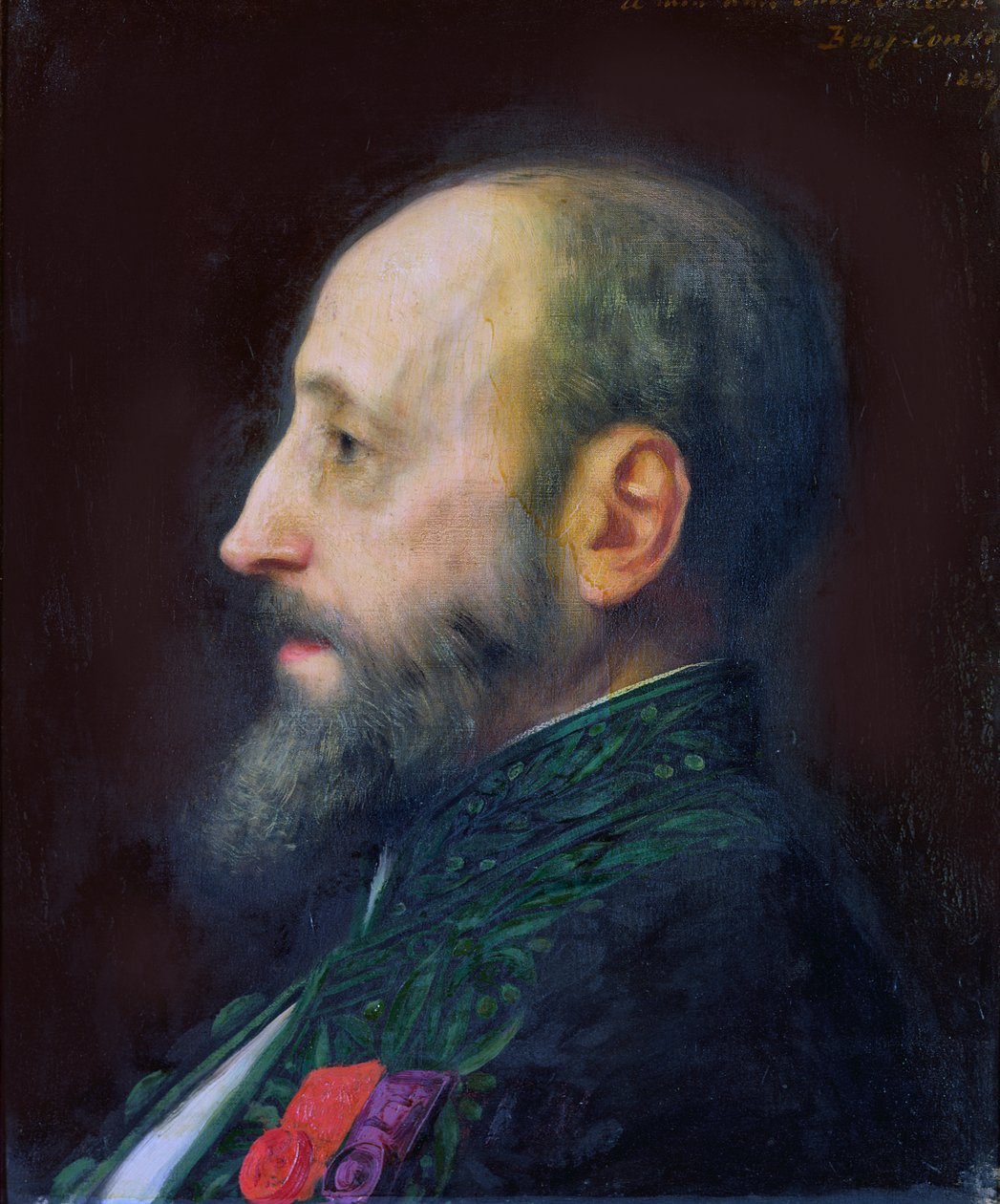 Jules Claretie (1840-1913), 1893 von Jean Joseph Benjamin Constant