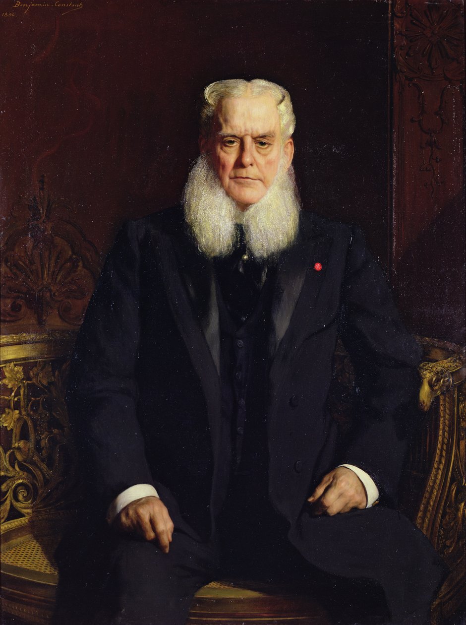 Porträt von Alfred Chauchard, 1896 von Jean Joseph Benjamin Constant