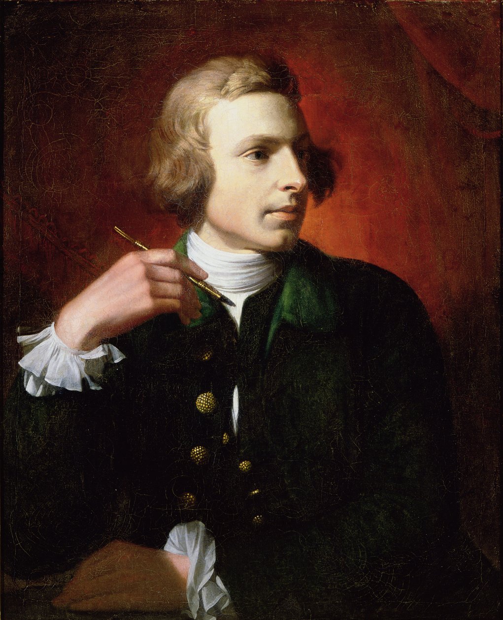 Porträt von Charles Wilson Peale (1741-1827), 1767-9 von Benjamin West